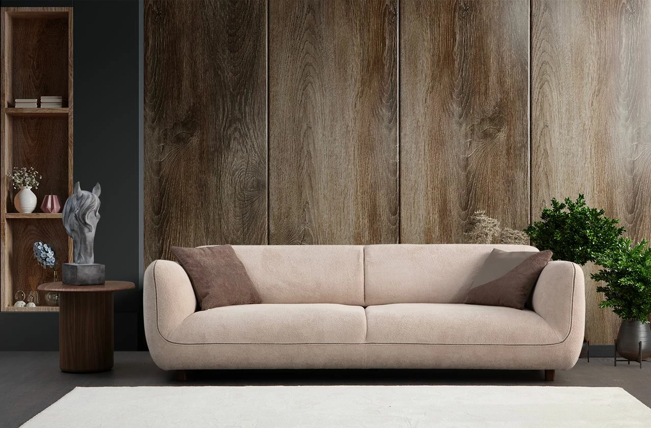 Divan katër vendesh, krem, Atelier del Sofa, Pavia