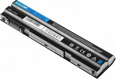 Bateri laptop Green Cell për Dell Latitude E5520/E6420/E6520/E6530, 4400mAh 11.1V, e zezë