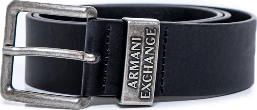 Rrip lëkure për meshkuj Armani Exchange 951186 CC528, i zi [Madhësia: 90 cm]