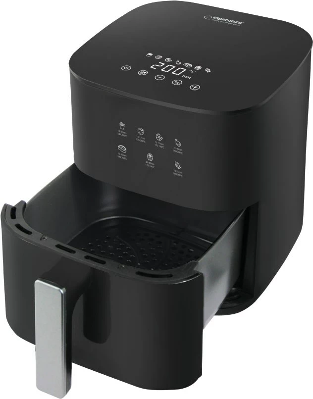 Fërgues me ajër Esperanza EKA002, 3.5L, 1350W, i zi