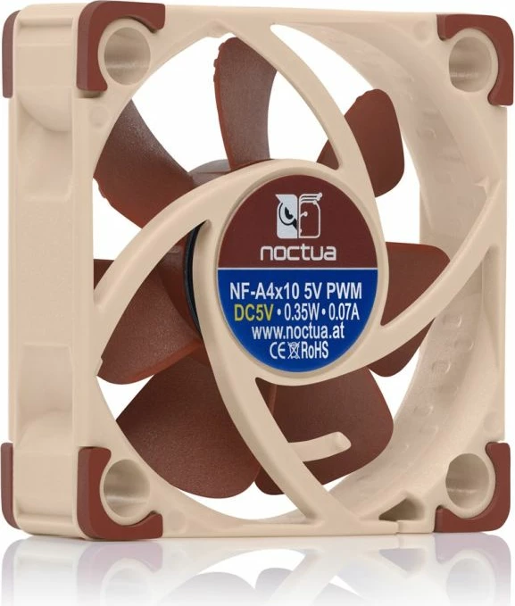 Ventilator kompjuteri noctua 40mm 5V PWM, kafe