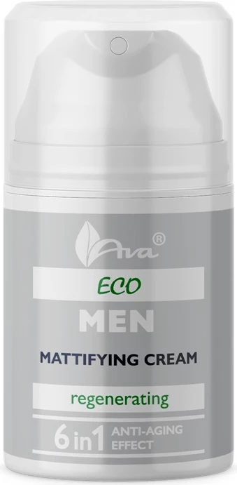 Krem fytyre për meshkuj Ava Laboratorium Eco Men Mattifying and Regenerating, 50ml