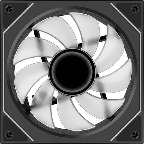 Ventilator kasë Xilence XF762, 120mm, PWM, ARGB Infinity Mirror, i zi