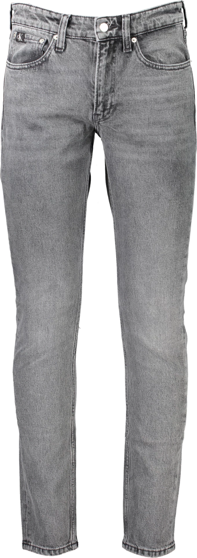 Pantallona xhins Calvin Klein për meshkuj, gri