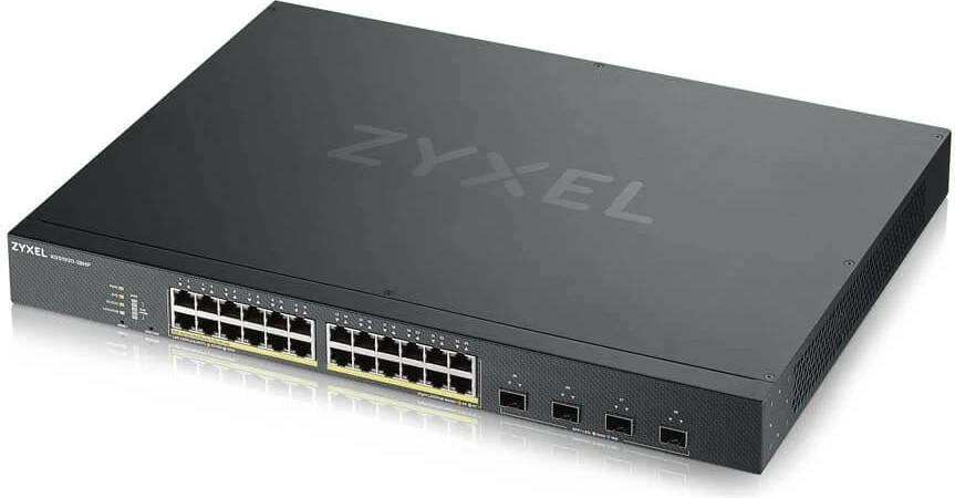 Switch Zyxel XGS1930-28HP, Managed, L3, Gigabit Ethernet, PoE, Rack mounting