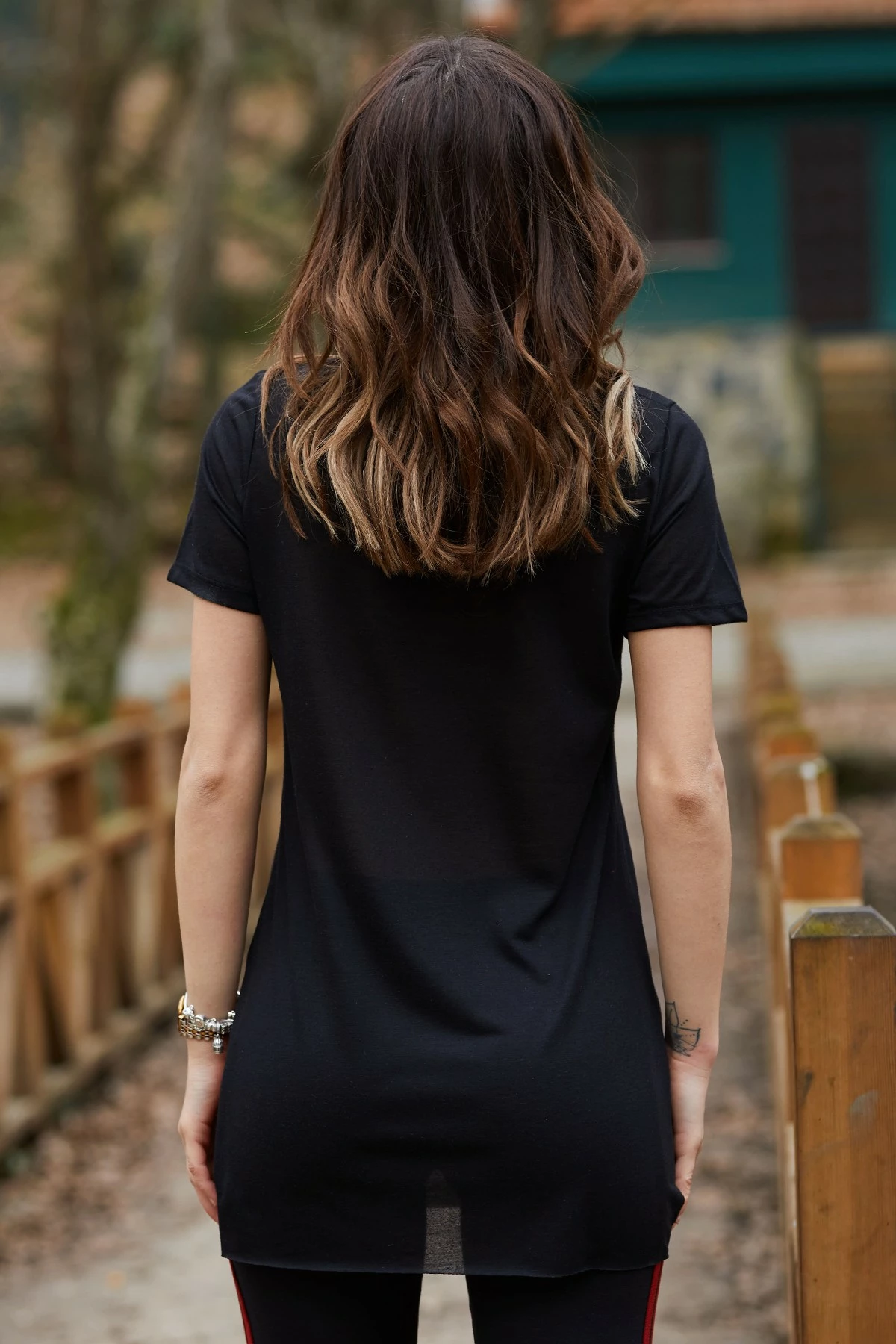 Bluzë e zezë për gra, Jumeon, X3031