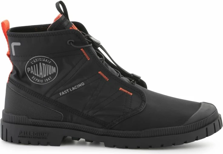Këpucë Palladium për meshkuj dhe femra, të zeza [Madhësia: 36]