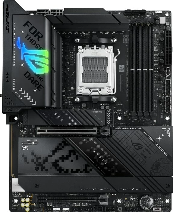 Pllakë amë ASUS ROG STRIX X870-F GAMING WIFI, Socket AM5, ATX, E zezë