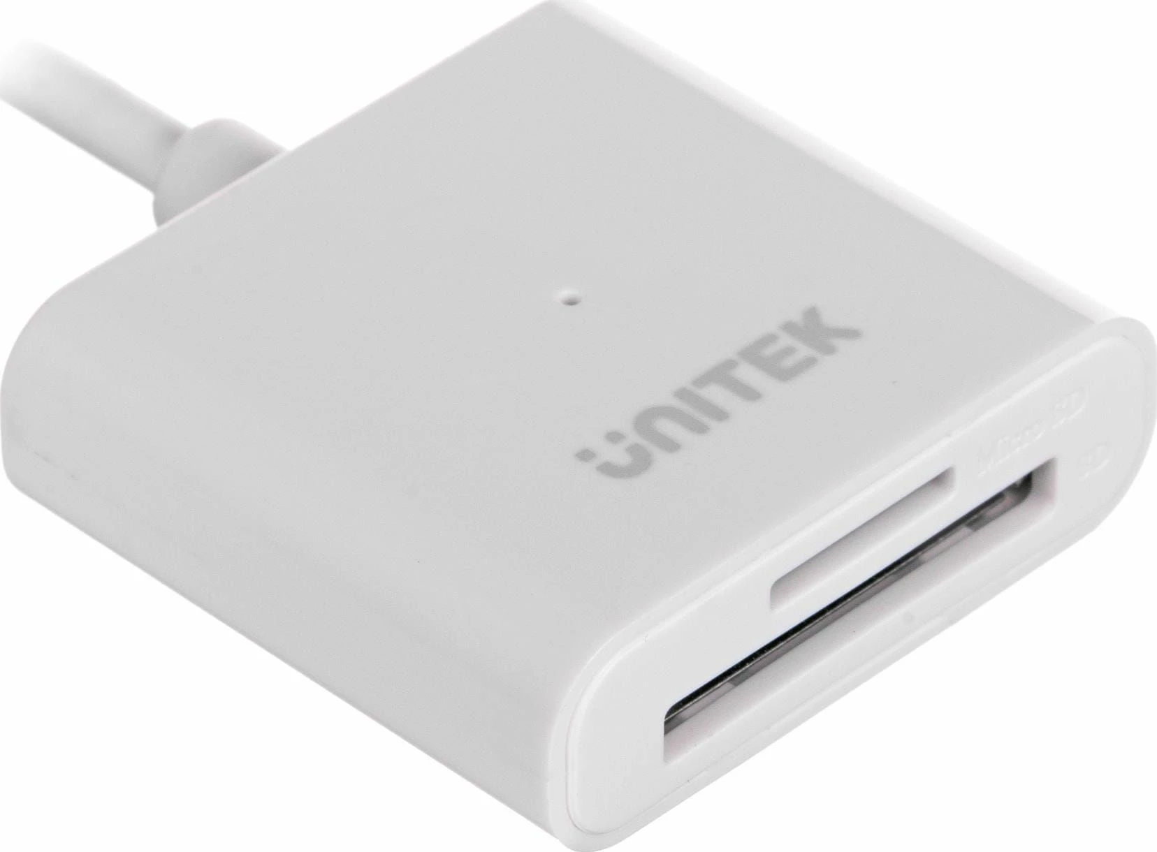 Lexues kartele Unitek Y-9321 USB 3.1 Gen1, SD/microSD, 2 slote, i bardhë