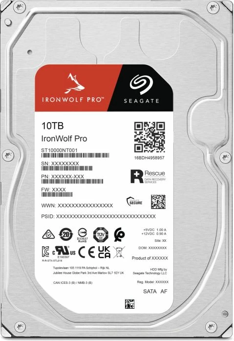 Hard disk Seagate IronWolf Pro ST10000NT001 10TB 3.5\" SATA 6Gb/s 7200RPM 256MB