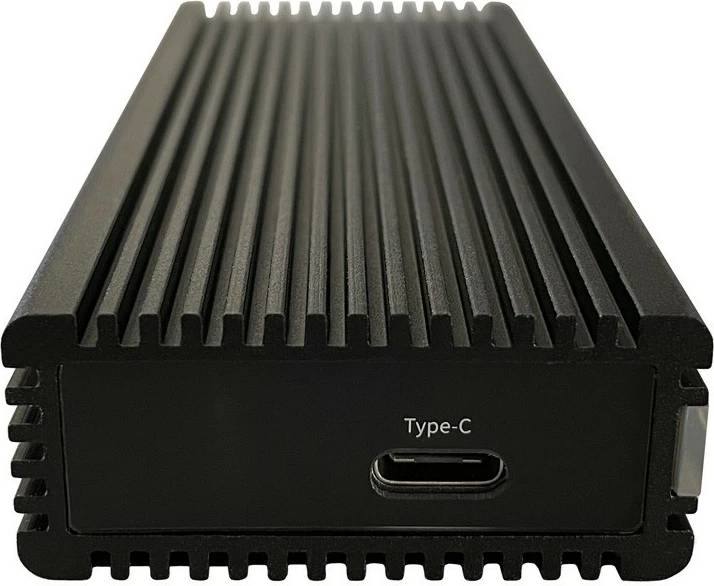 Kasë SSD LC-Power LC-M2-C-NVME-2X2, M.2, PCI Express, USB 3.2 Gen 2x2, e zezë