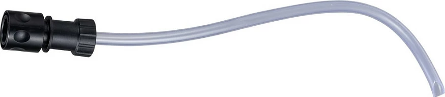 Adapter shishe uji Makita LX00000004, me zorrë transparente, i zi