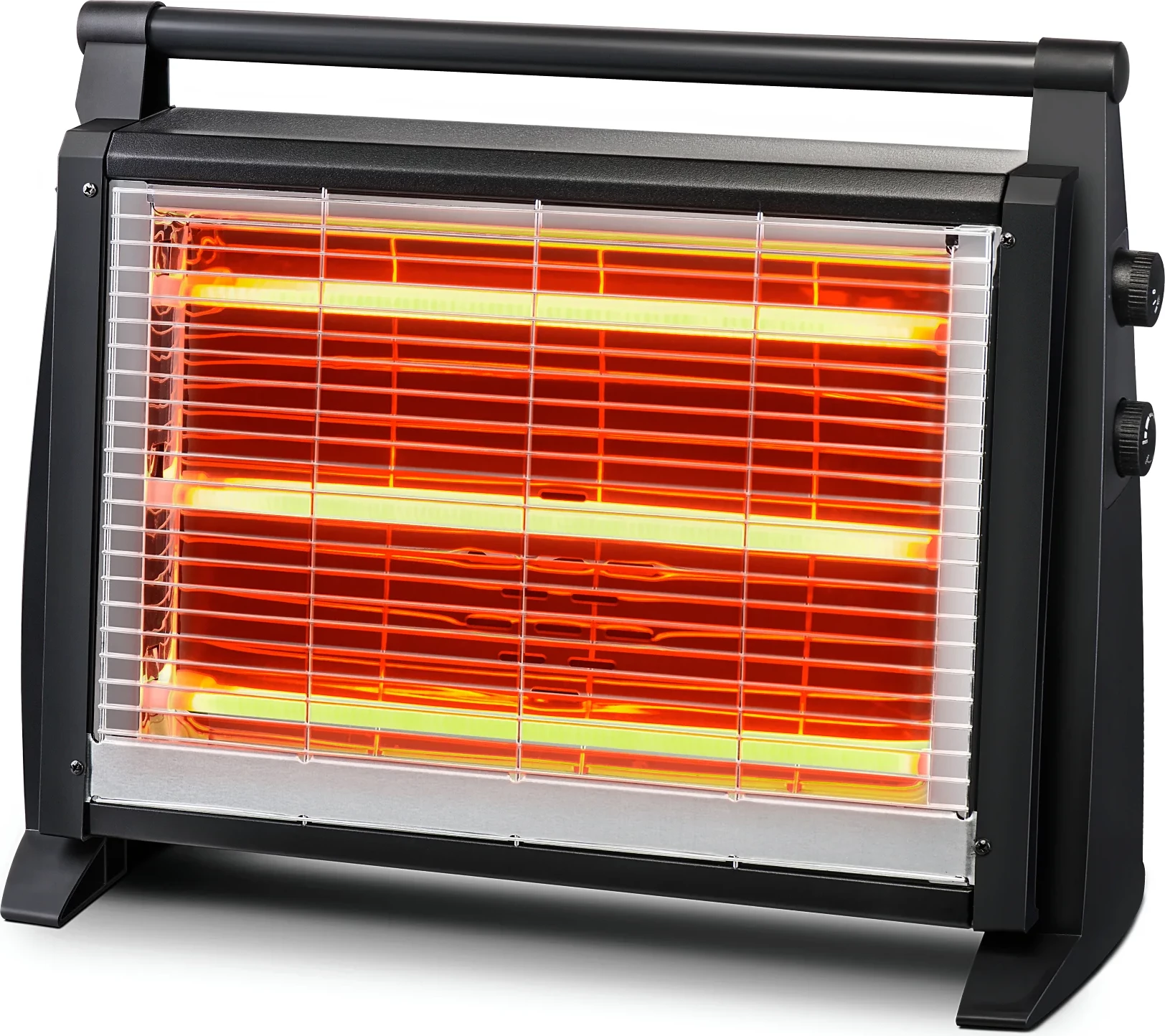 Ngrohës, Kumtel LX-2830, 1800 W, 3 tuba kuarci, termostat i rregullueshëm, lagështues i integruar