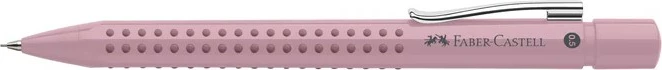 Laps mekanik Faber-Castell 231051, 0.5 mm, trekëndësh, twist-out, rozë