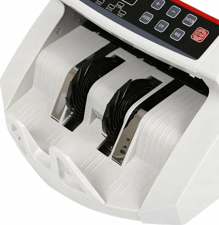 Makinë numërimi banknotash Extralink UV MGF profesionale, e bardhë