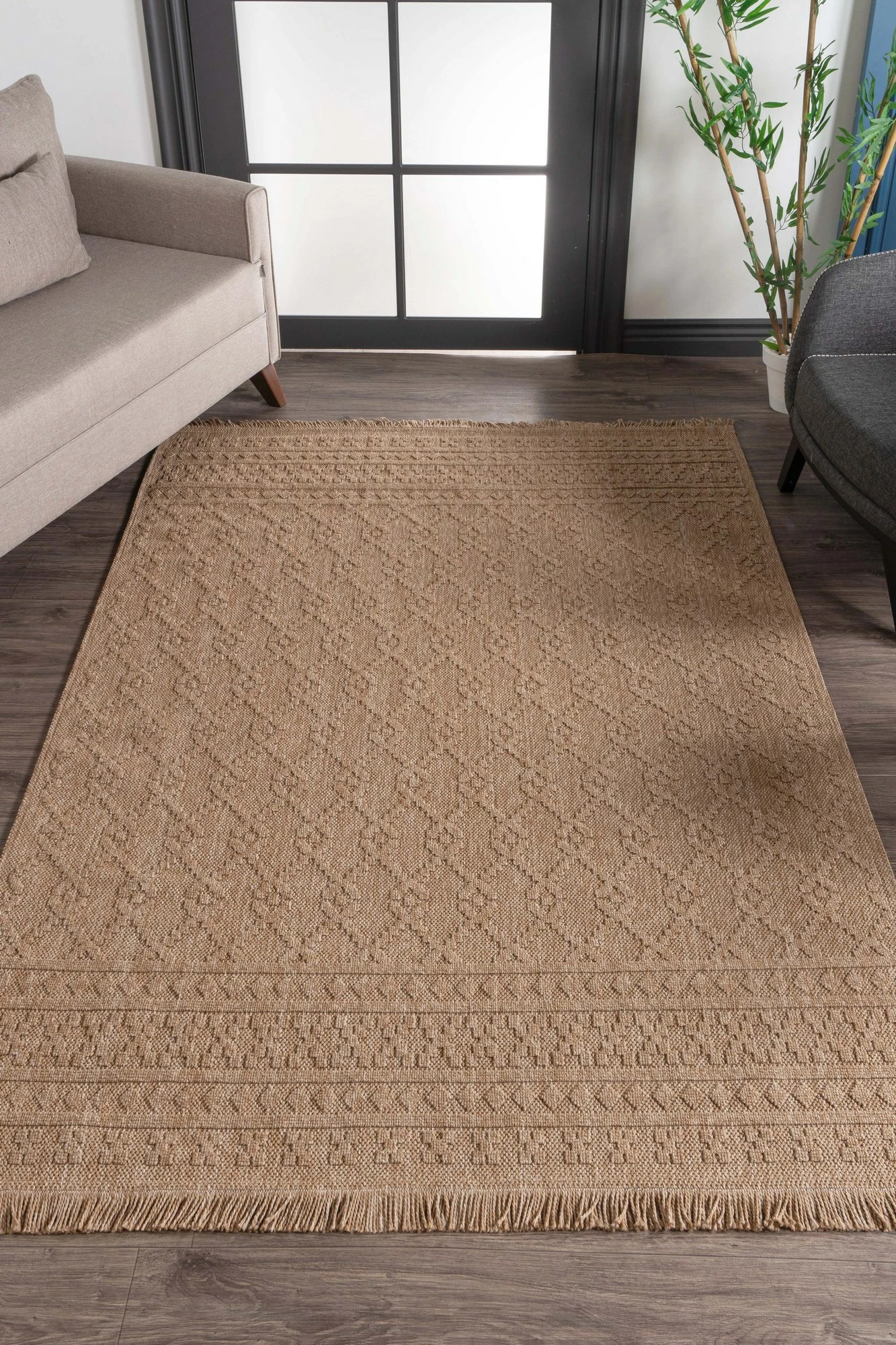 Qilim Conceptum Hypnose, Vlora 4763, bezhë, 80x300cm