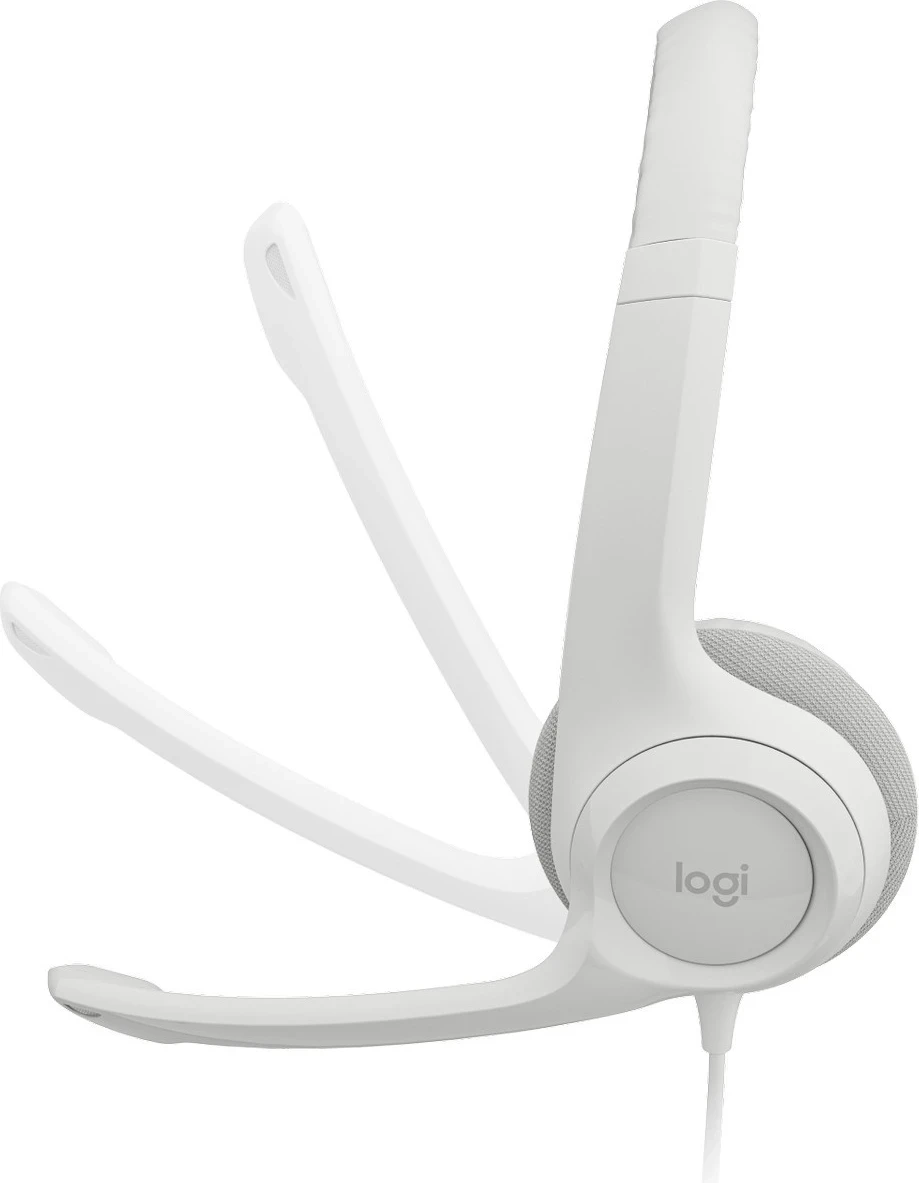 Kufje Logitech H390 USB, bardhë