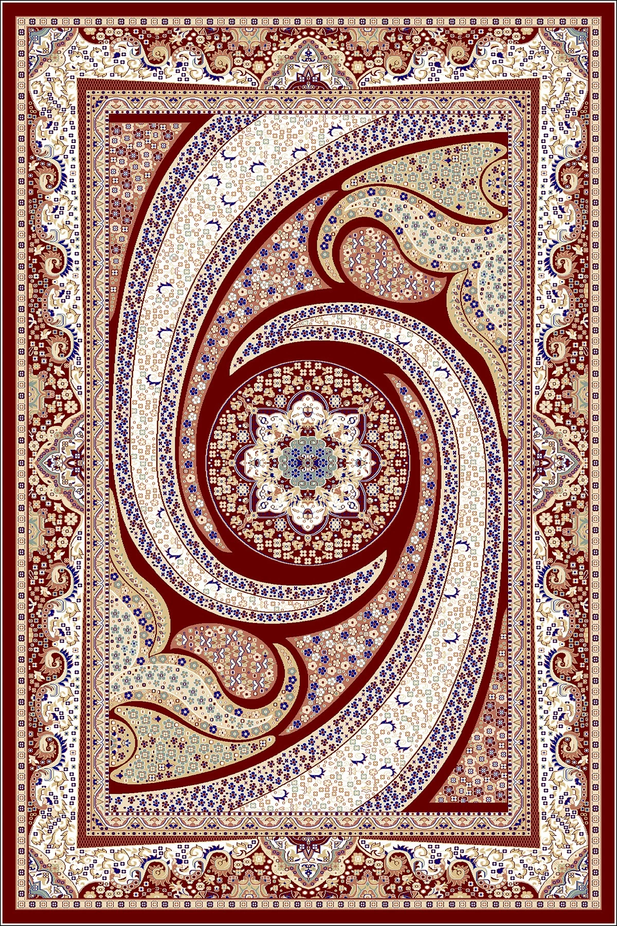 Qilim për korridor, shumëngjyrësh, Conceptum Hypnose, CT-1270, 80x150cm