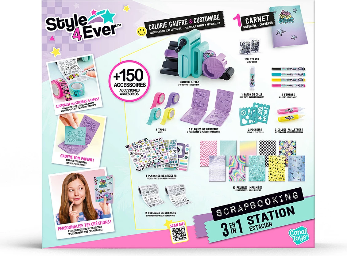 Set kreativ Canal Toys OFG 275, kit punimesh për fëmijë 8+ , multikolor