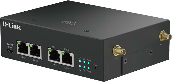Modem LTE/5G D-Link DWM-314-GP, 2xSIM, 4xLAN, PoE, i zi