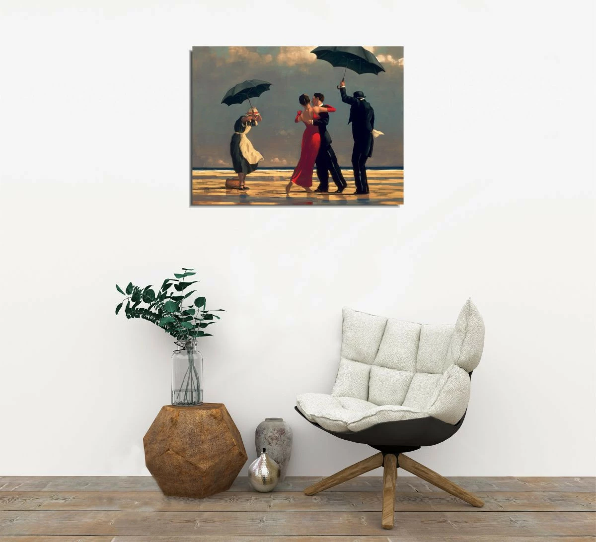 Pikturë dekorative në kanavacë, Wallity, DC190, shumëngjyrëshe, 30x40cm