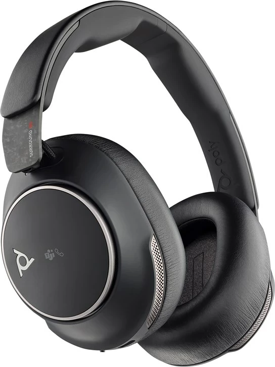 Kufje POLY Voyager Surround 80 UC, Microsoft Teams Certified, wireless, USB-C/A, e zezë