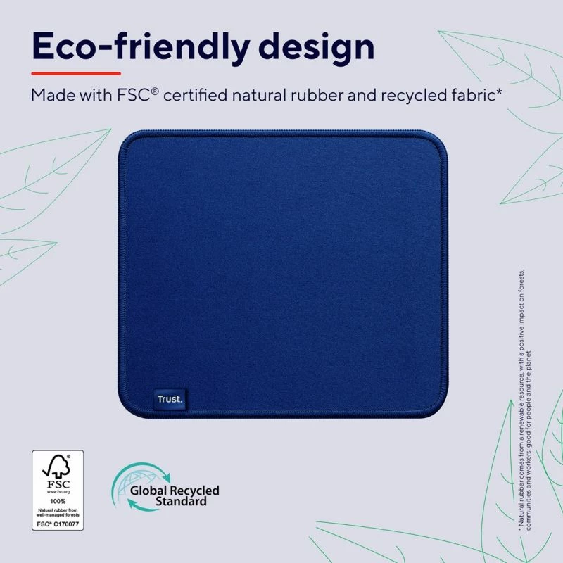 Mouse pad Trust për e-sport, blu