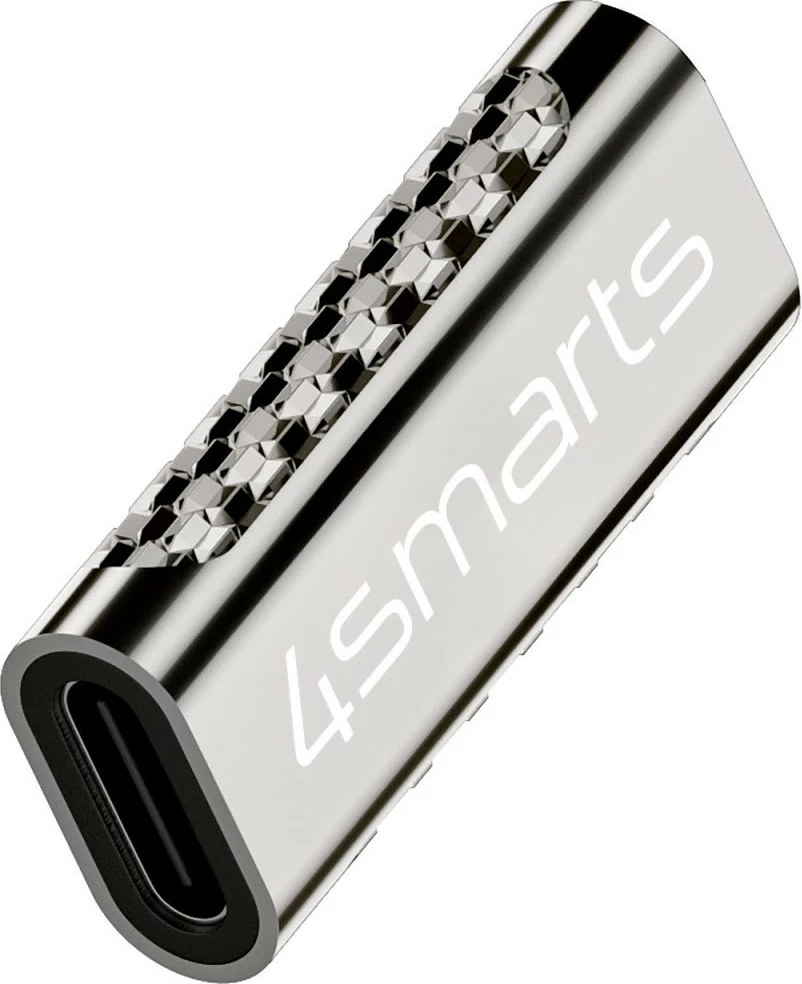 Adapter USB-C 4smarts 540464, USB-C, USB-C, Silver