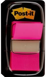 Shiritë indeksues me dispenser, 3M Post-it 680-21, 44-66 fletë, rozë