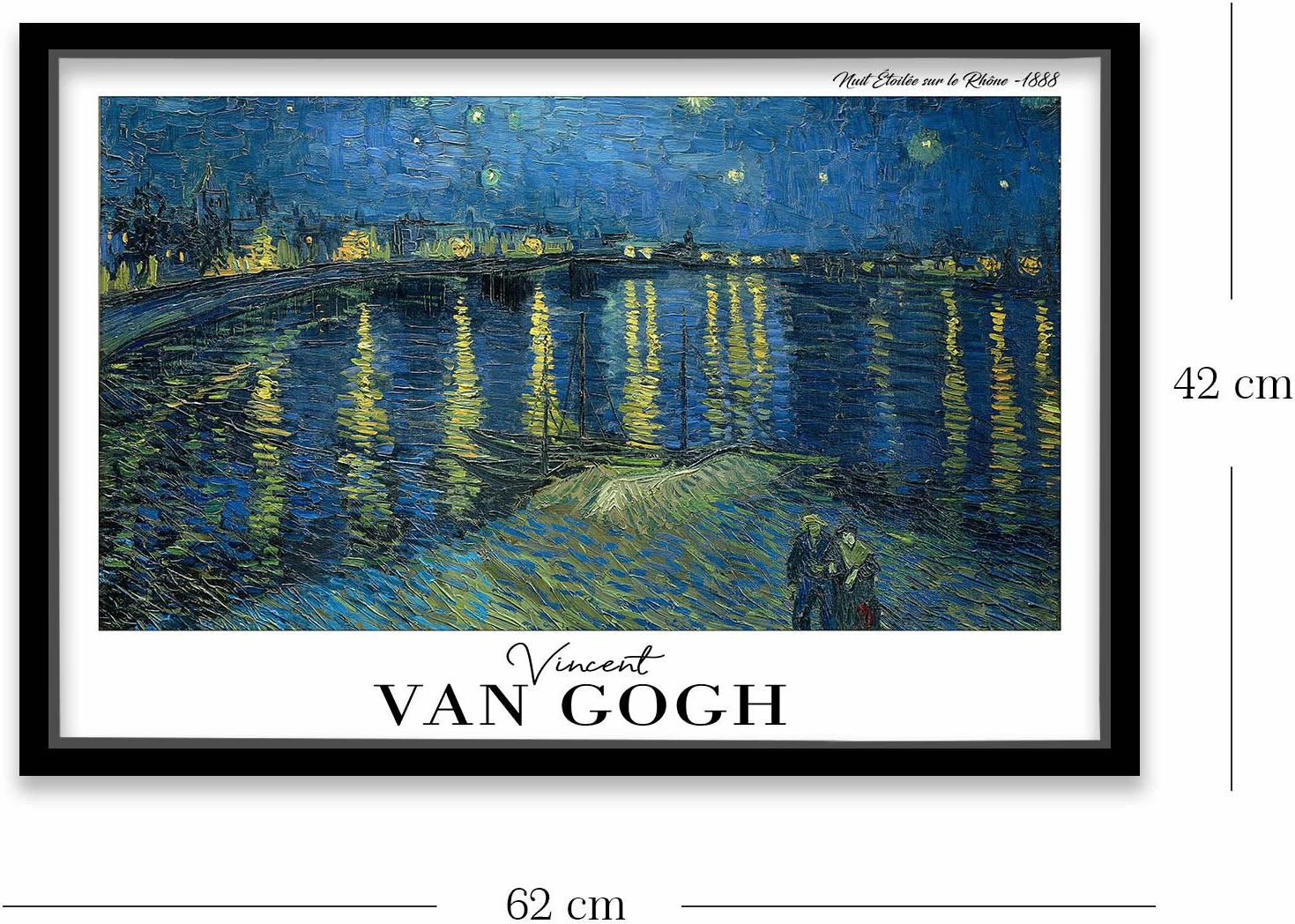 Pikturë dekorative me kornizë, Wallity, 4262SYHGOGH-006