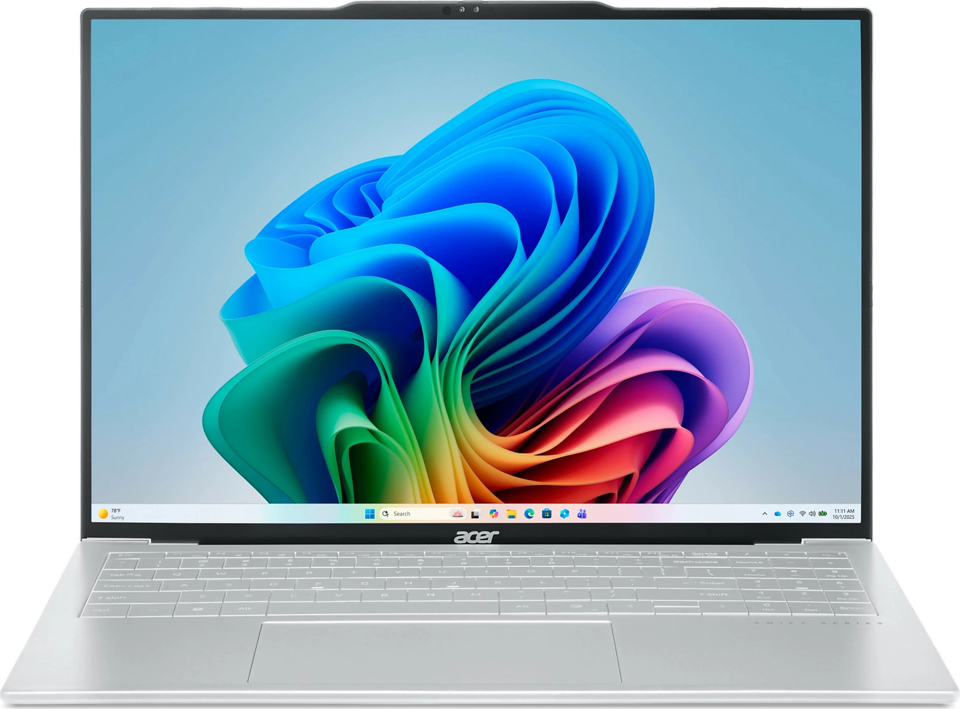 Laptop Acer Swift Air 16 OLED SFA16-61M-R559, Ryzen AI 7, 32GB RAM memorje, 1TB SSD, 16" OLED WUXGA, Argjendtë