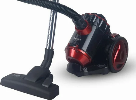 Fshesë me korrent ciklonike Brock BVC 8055 RD 800W 2L, kuqe/zezë