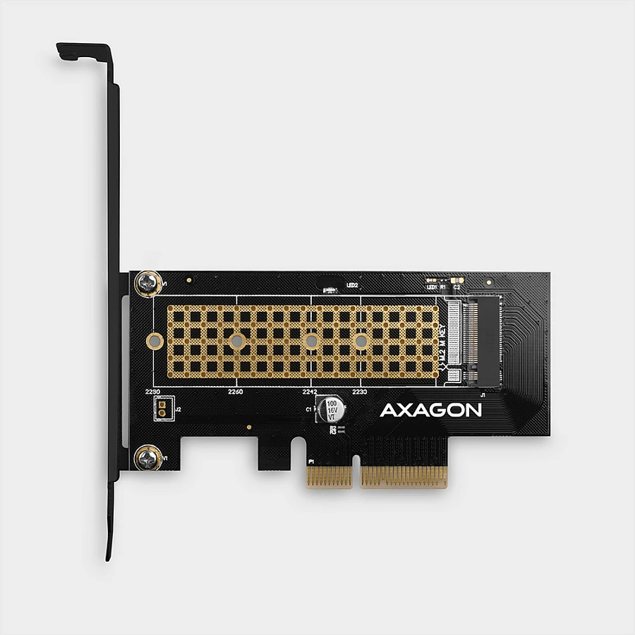 Adapter PCIe Axagon PCEM2-N, M.2 NVMe 2280, PCIe 3.0 x4, ftohje pasive