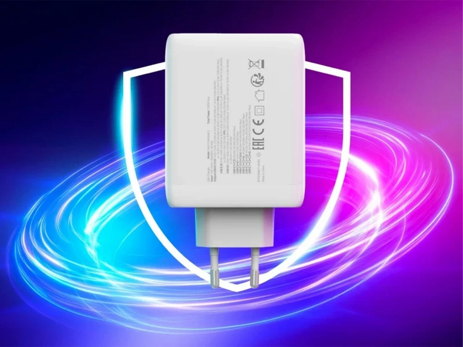 Karikues Canyon CU100ACC, 100W, 3x USB-C, 1x USB-A, i bardhë