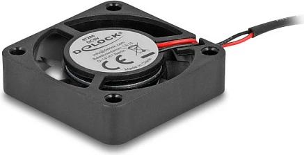 Ventilator axial DeLOCK 67286, 40x40x10 mm, 5V DC, 2-pin, zi