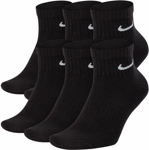 Çorape për meshkuj dhe femra Nike, të zeza [Madhësia: M]