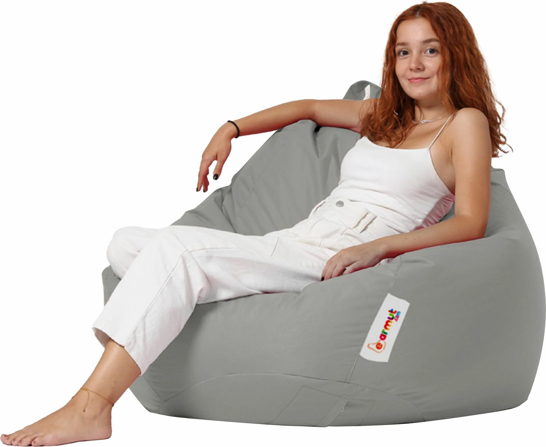 Qese për ulje kopshti, ngjyrë fume, XXL, Atelier del Sofa