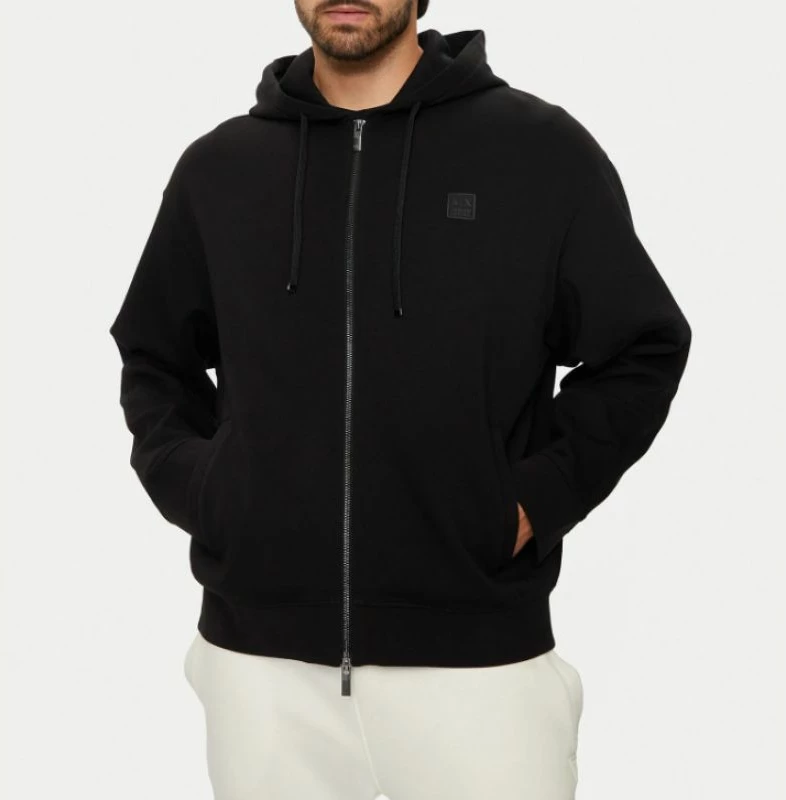 Duks për meshkuj Armani Exchange, i zi [Madhësia: XL]