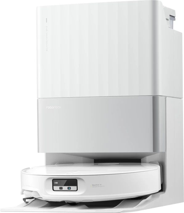 Robot fshesë me korrent Roborock Qrevo EdgeT 18500Pa 180min me stacion automatik, e bardhë