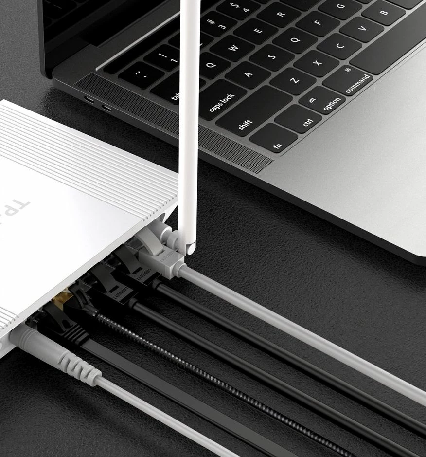 Kabllo Ethernet Ugreen 20166 Cat6 UTP 20 m 1 Gbps, e zezë