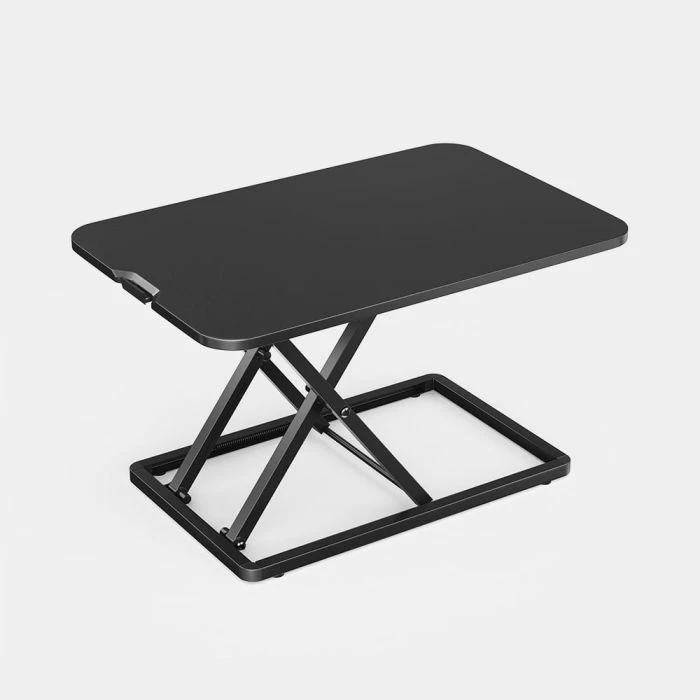 konvertues tavoline sit-stand VONHAUS Ultra-Thin MPN 3000244, 68x45cm, rregullim lartësie 4–39cm, kapacitet 8kg, e zezë