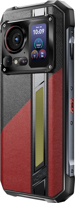 Celular HOTWAV Hyper 7 Pro 256GB 36GB RAM 6.6" 120Hz 5G USB-C 10800mAh, i kuq, set