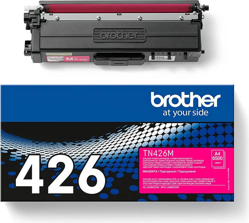 Toner Brother TN-426M, 6500 faqe, Magenta, 1 copë