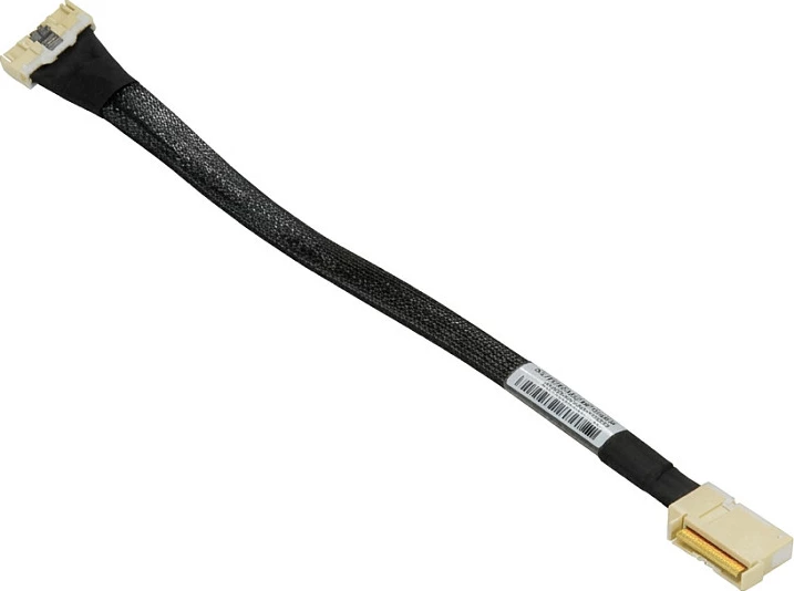 Kabllo Supermicro CBL-MCIO-1228M5RE, MCIO x8 STR në RE, 28 cm, e zezë