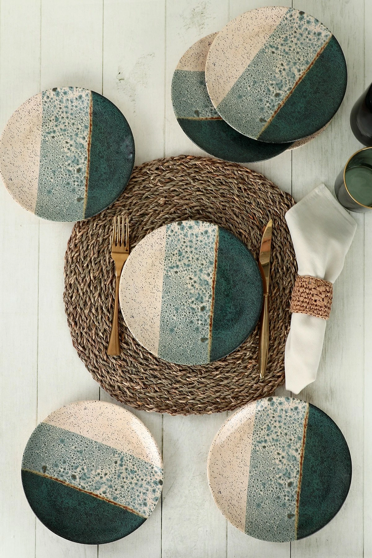 Set pjatash për ëmbëlsira (6 copë), Hermia Concept, ST040206F030A02J900MASD400