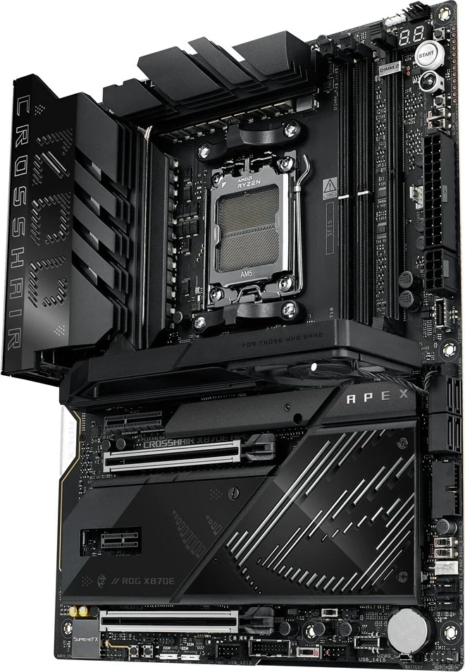 Pllakë amë ASUS ROG CROSSHAIR X870E APEX, Socket AM5, ATX, e zezë