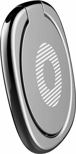 Mbajtës telefoni unazë Baseus Desktop Bracket SUMQ-01, metal, magnetik, me ngjitës 3M, për 4.5-6.8", i zi