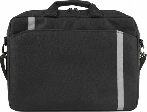 Çantë pune Defender Shiny 16", poliestër, e zezë