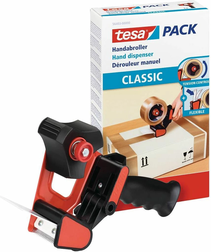 Dispensues shirit paketimi Tesa Tesa Pack për shirit deri 50 mm, zi