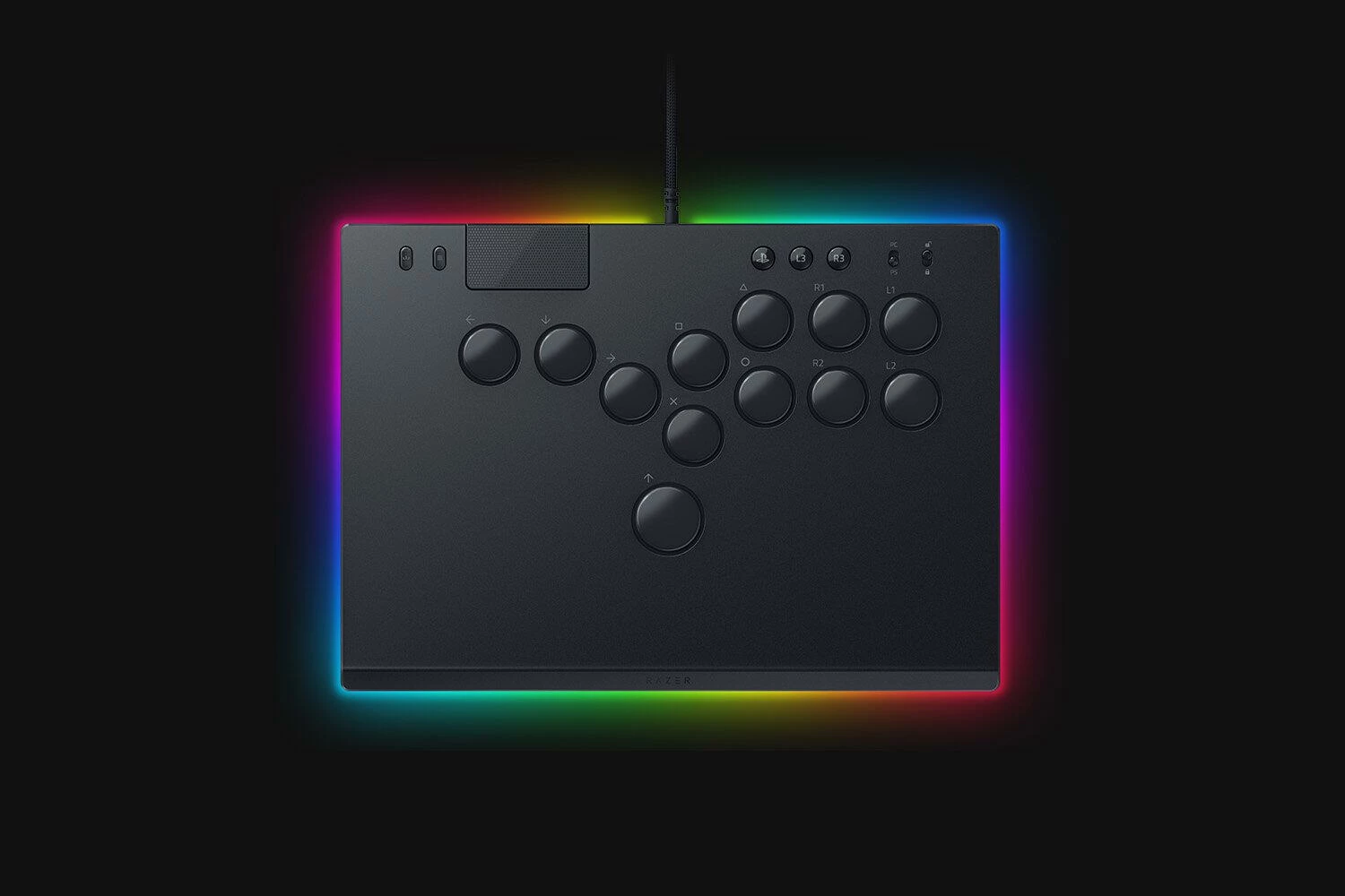 Kontroller lojërash Razer Kitsune RZ06-05020100-R3G1 me kabllo 3.1 m, i zi